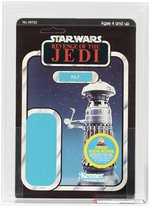 STAR WARS: REVENGE OF THE JEDI (1983) - FX-7 PROOF CARD AFA 80 NM.