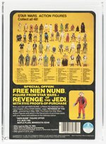 STAR WARS: REVENGE OF THE JEDI (1983) - FX-7 PROOF CARD AFA 80 NM.