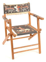 "HOPALONG CASSIDY OFFICIAL BAR 20 TV CHAIR.