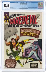 DAREDEVIL #6 JANUARY 1965 CGC 8.5 VF+ (FIRST MISTER FEAR).