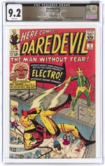 DAREDEVIL #2 JUNE 1964 CGC 9.2 NM- (WINNIPEG PEDIGREE).