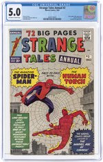 STRANGE TALES ANNUAL #2 1963 CGC 5.0 VG/FINE.