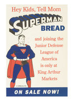 SUPERMAN BREAD SIGN.