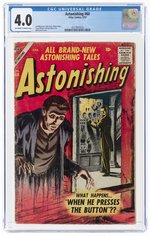 ASTONISHING #60 APRIL 1957 CGC 4.0 VG.