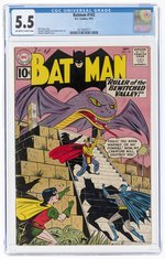 BATMAN #142 SEPTEMBER 1961 CGC 5.5 FINE-.