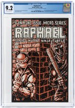 RAPHAEL #1 1985 CGC 9.2 NM- SIGNED BY KEVIN EASTMAN & PETER LAIRD (FIRST CASEY JONES).