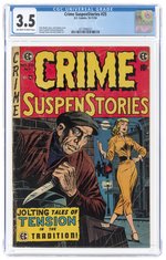 CRIME SUSPENSTORIES #25 OCTOBER-NOVEMBER 1954 CGC 3.5 VG-.