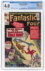 FANTASTIC FOUR #31 OCTOBER 1964 CGC 4.0 VG.