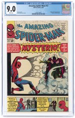 AMAZING SPIDER-MAN #13 JUNE 1964 CGC 9.0 VF/NM (FIRST MYSTERIO).