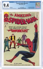 AMAZING SPIDER-MAN #10 MARCH 1964 CGC 9.4 NM (FIRST BIG MAN & THE ENFORCERS).