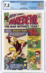 DAREDEVIL #1 APRIL 1964 CGC 7.5 VF- (FIRST DAREDEVIL).