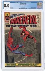 DAREDEVIL #16 MAY 1966 CGC 8.0 VF.