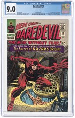 DAREDEVIL #13 FEBRUARY 1966 CGC 9.0 VF/NM.