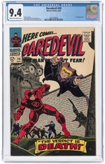 DAREDEVIL #20 SEPTEMBER 1966 CGC 9.4 NM.