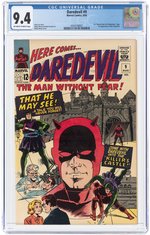 DAREDEVIL #9 AUGUST 1965 CGC 9.4 NM.