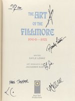 THE ART OF THE FILLMORE BOOK SIGNED BY MOUSE, KELLEY, CONKLIN & OTHERS.