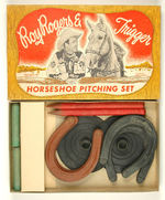 Roy Rogers And Trigger Horseshoe Pitching Boxed Set