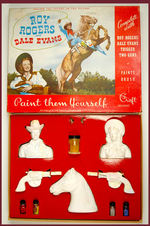 "ROY ROGERS AND DALE EVANS PAINT THEM YOURSELF/PAINTING SET."