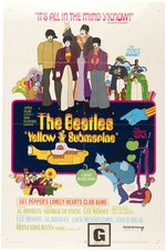 THE BEATLES - YELLOW SUBMARINE ONE-SHEET MOVIE POSTER.