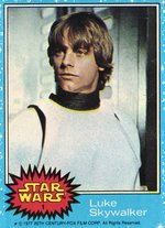 STAR WARS TOPPS SERIES 1 (1977) FULL UNCUT GUM CARD SHEET.