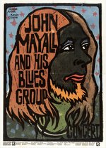 JOHN MAYALL AND HIS BLUES GROUP 1974 GERMAN TOUR CONCERT POSTER.