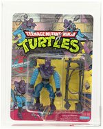 TEENAGE MUTANT NINJA TURTLES (1988) - FOOT SOLDIER SERIES 1/10 BACK AFA 80 NM.