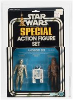 STAR WARS (1978) - ANDROID SET 3-PACK SERIES 1 AFA 80+ NM.