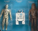 STAR WARS (1978) - ANDROID SET 3-PACK SERIES 1 AFA 80+ NM.