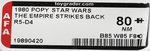 POPY STAR WARS: THE EMPIRE STRIKES BACK (1980) - R5-D4 AFA 80+ NM.