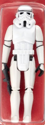 STAR WARS: THE POWER OF THE FORCE (1985) - STORMTROOPER 92 BACK AFA 80 NM (CLEAR BLISTER).