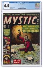 MYSTIC #13 OCTOBER 1952 CGC 4.5 VG+.