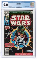 STAR WARS #1 JULY 1977 CGC 9.0 VF/NM (REPRINT).