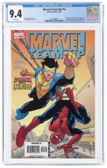 MARVEL TEAM-UP #14 JANUARY 2006 CGC 9.4 NM (SPIDER-MAN MEETS INVINCIBLE).