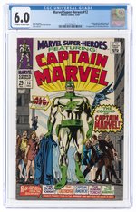 MARVEL SUPER-HEROES #12 DECEMBER 1967 CGC 6.0 FINE (FIRST CAPTAIN MARVEL).