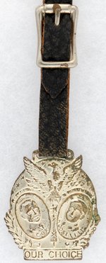 OUR CHOICE COX & ROOSEVELT BRASS JUGATE FOB.