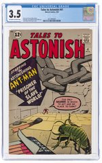 TALES TO ASTONISH #41 MARCH 1963 CGC 3.5 VG-.