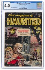 THIS MAGAZINE IS HAUNTED #4 APRIL 1952 CGC 4.0 VG.