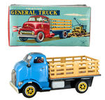 "FRICTION GENERAL TRUCK" BOXED TOY.