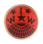 EARLY "IWW" LAPEL STUD.