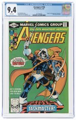 AVENGERS #196 JUNE 1980 CGC 9.4 NM (FIRST TASKMASTER).