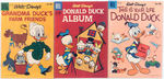 DONALD DUCK-RELATED DELL COMIC BOOKS.