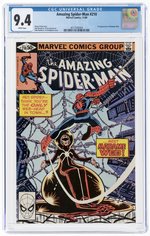 AMAZING SPIDER-MAN #210 NOVEMBER 1980 CGC 9.4 NM (FIRST MADAME WEB).