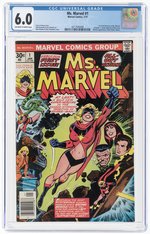 MS. MARVEL #1 JANUARY 1977 CGC 6.0 FINE (FIRST CAROL DANVERS AS MS. MARVEL).