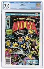 NOVA #1 SEPTEMBER 1976 CGC 7.0 FINE/VF (FIRST NOVA).