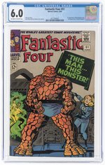 FANTASTIC FOUR #51 JUNE 1966 CGC 6.0 FINE.