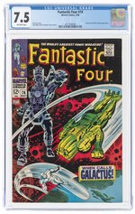 FANTASTIC FOUR #74 MAY 1968 CGC 7.5 VF-.