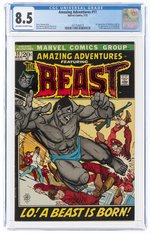 AMAZING ADVENTURES VOL. 2 #11 MARCH 1972 CGC 8.5 VF+ (FIRST FURRY BEAST).