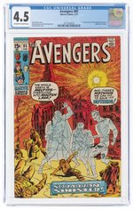 AVENGERS #85 FEBRUARY 1971 CGC 4.5 VG+ (FIRST SQUADRON SUPREME).