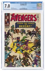 AVENGERS #24 JANUARY 1966 CGC 7.0 FINE/VF.