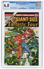 GIANT-SIZE FANTASTIC FOUR FEBRUARY 1975 CGC 6.0 FINE (FIRST MULTIPLE MAN).